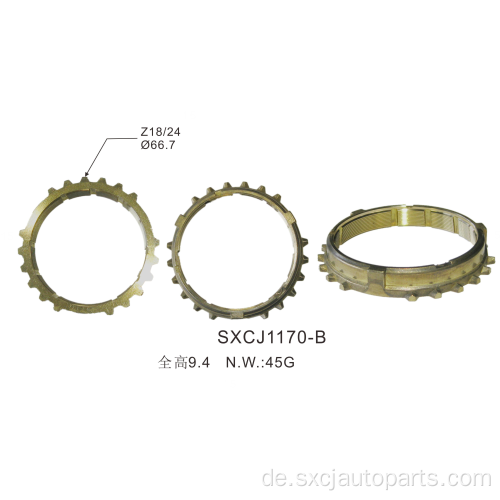 Hot Sale Manual Auto Parts Getriebe Synchronizer Ring OEM 326041339R-für Renault